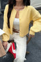 Candy Color Long Sleeve Knitted Cardigan