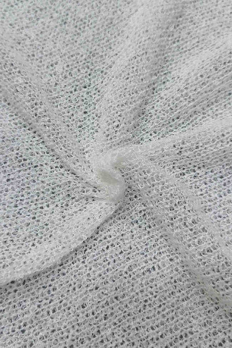 Arolora backless-long-sleeve-cover-up-mini-dress