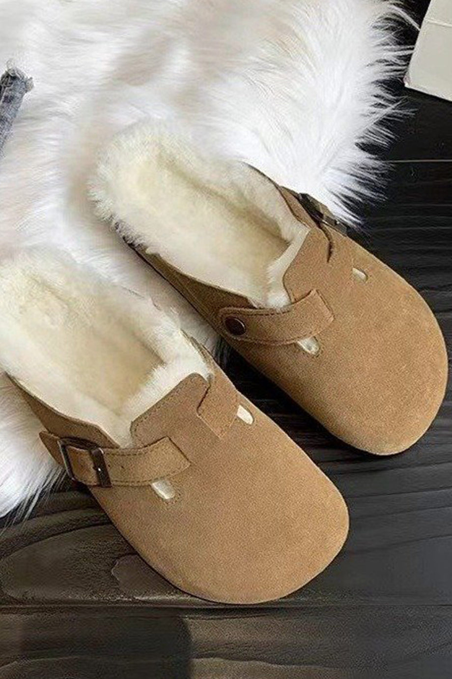 Fur lined sale flats