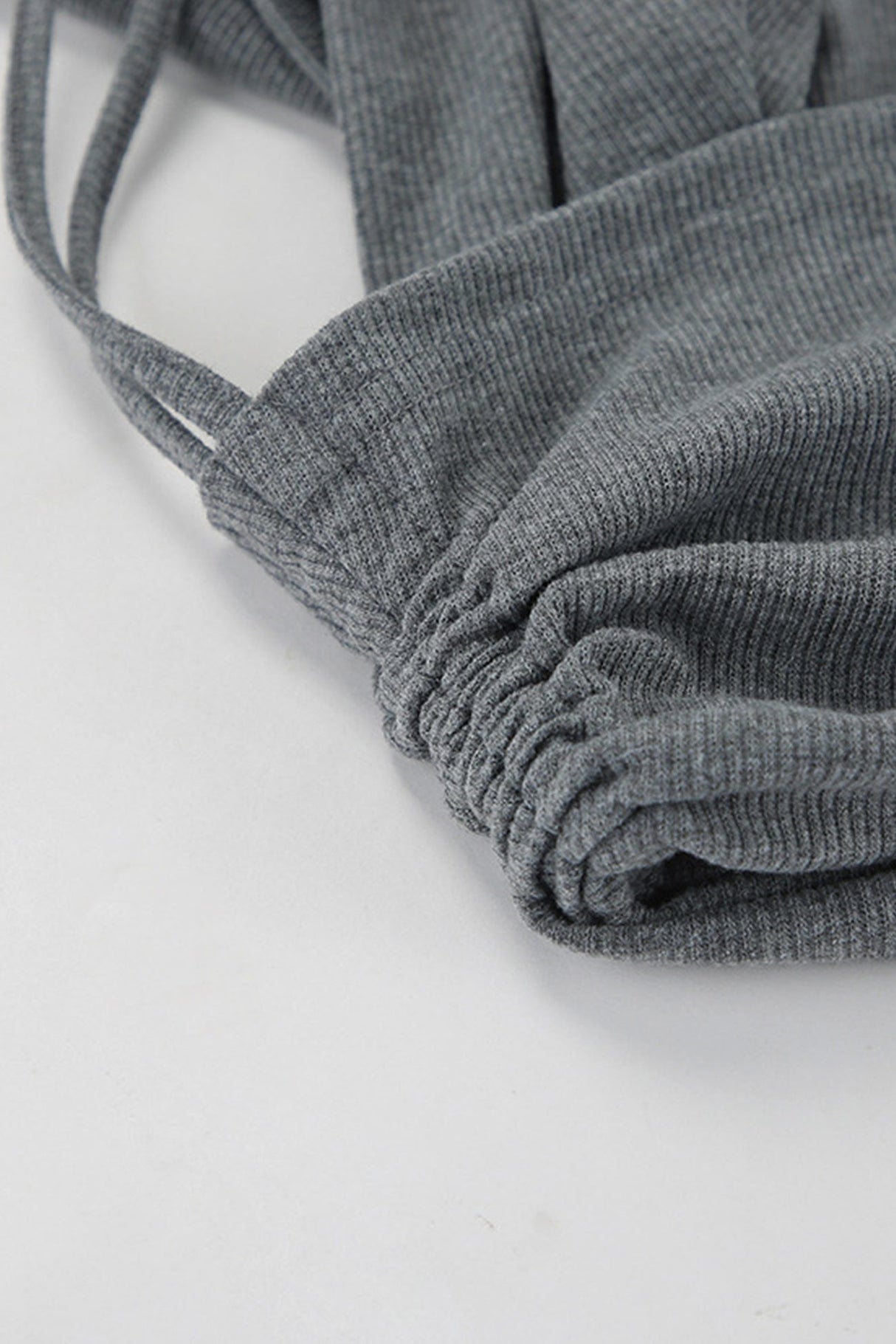 Arolora boat-neck-drawstring-slit-dress