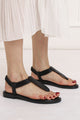 Bohemia Peep Toe Thong Sandals