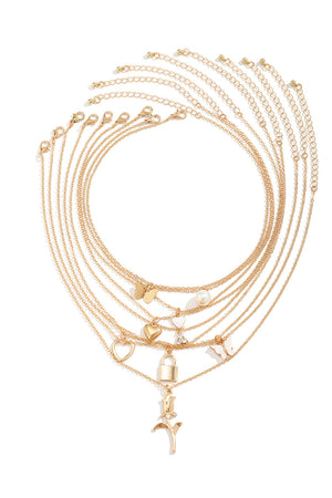 Butterfly Stacking Necklace