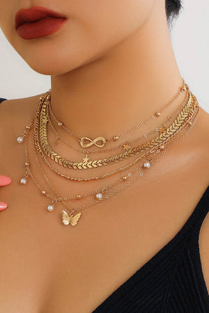 Butterfly Stacking Necklace