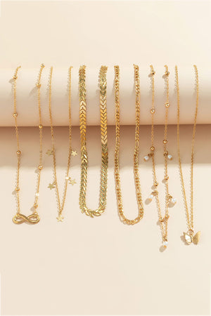 Butterfly Stacking Necklace