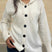 Arolora button-down-knit-hooded-cardigan