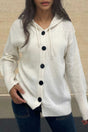 Arolora button-down-knit-hooded-cardigan