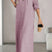 Arolora button-down-ribbed-knit-hooded-dress