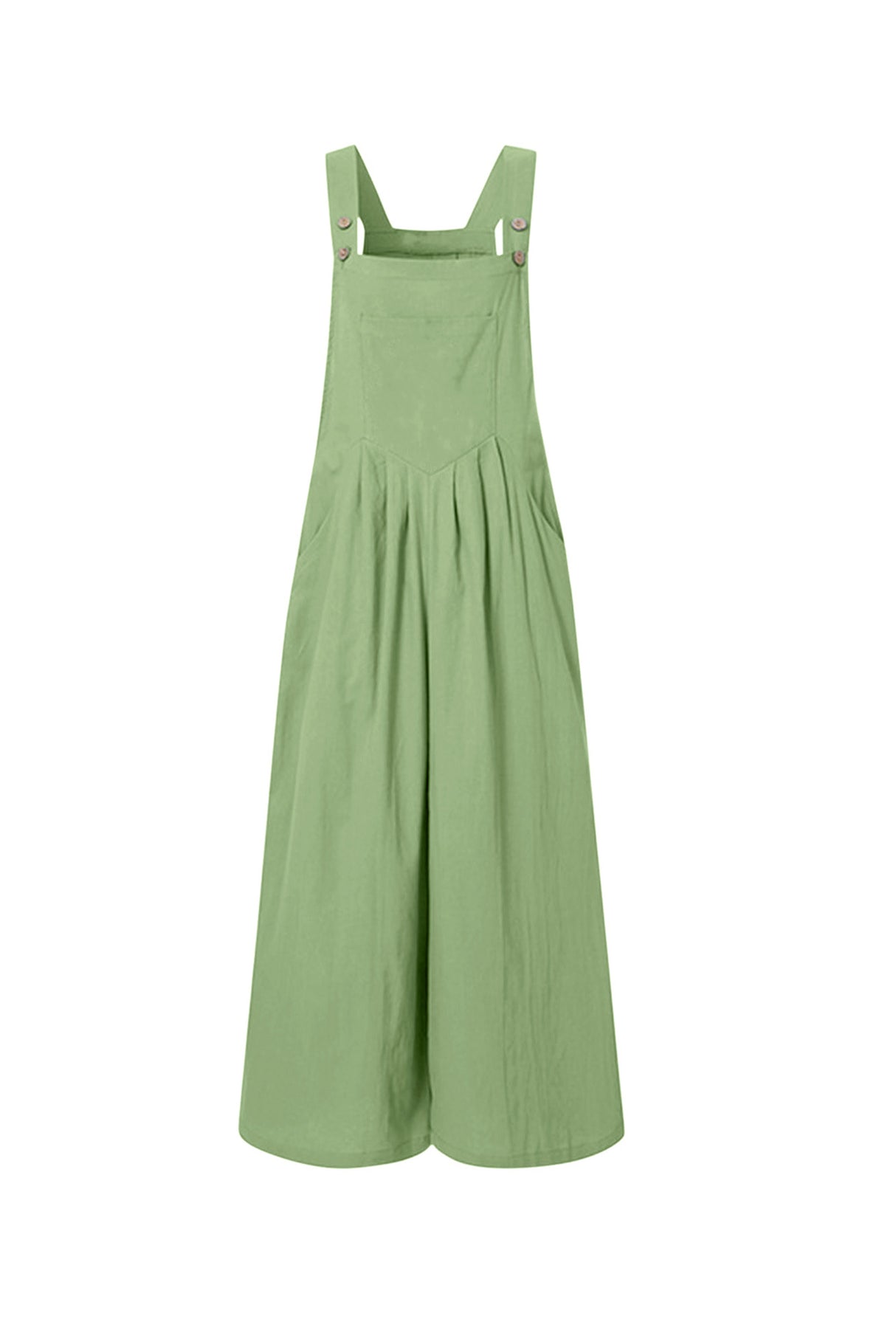 Candy Color Chest With Pocket Jumpsuits