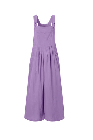Candy Color Chest With Pocket Jumpsuits