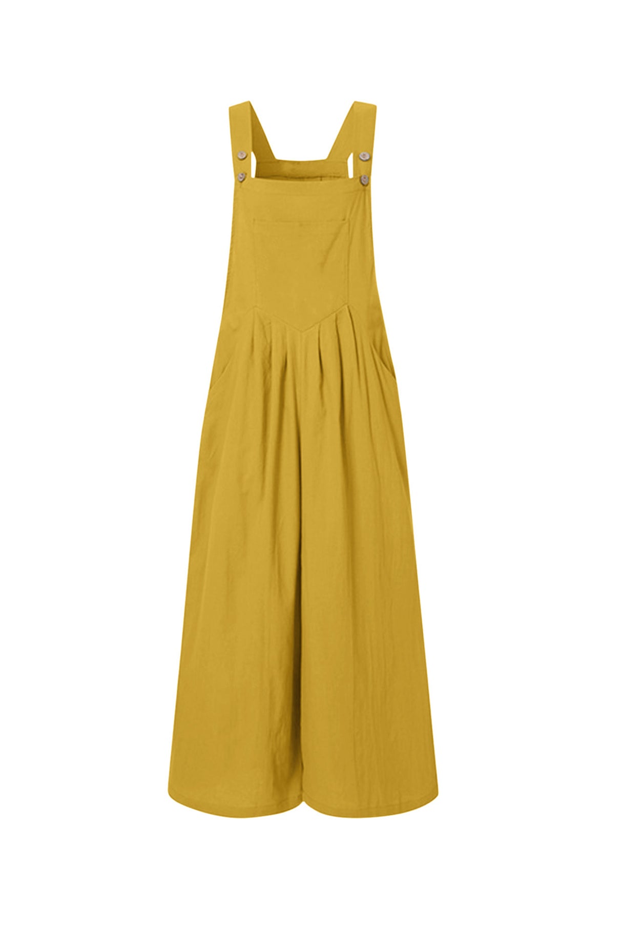 Candy Color Chest With Pocket Jumpsuits