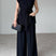 Arolora cap-sleeve-tie-waist-suit-pants-set