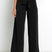 Arolora Casual Tie-Front Loose Straight Long Pants
