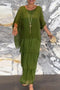 Chiffon Bat Sleeve Tops Tiered Skirt Suits