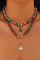 Christmas Three-layer Necklace