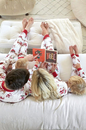 Christmas Santa Print Family Pajama Sets