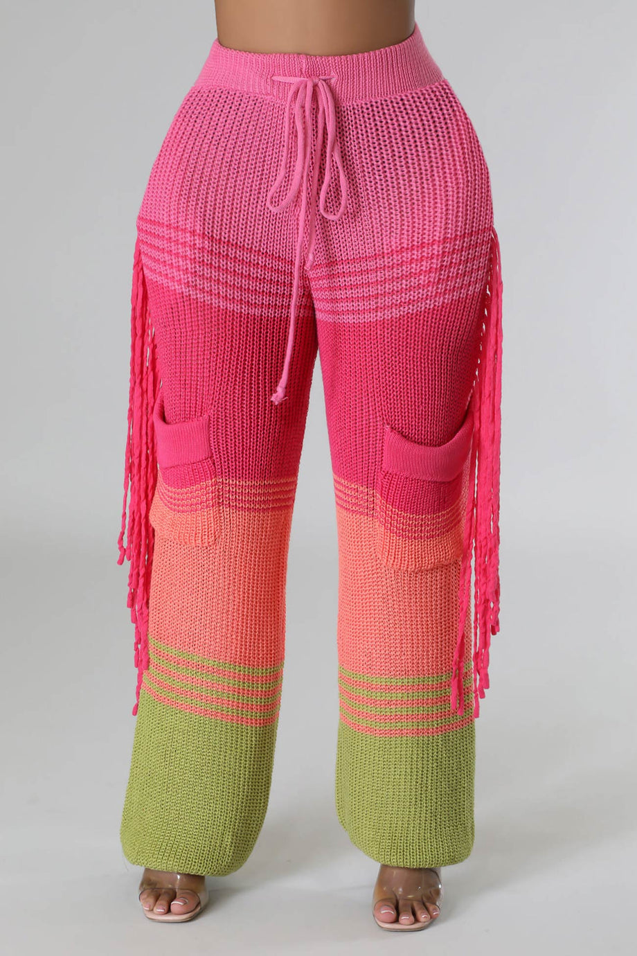 Crochet Knit Pant - Parfait Pink – Seafolly US