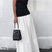 Arolora contrast-strapless-ruched-dress