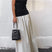 Arolora contrast-strapless-ruched-dress