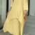 Arolora cotton-drop-shoulder-irregular-tops-pants-set