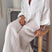 Arolora cotton-linen-v-neck-large-hem-dress