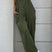 Arolora cotton-solid-button-down-overalls