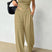 Arolora cotton-tie-straps-cami-tops-pants-suits