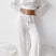 Arolora crew-neck-long-flare-sleeve-loungewear