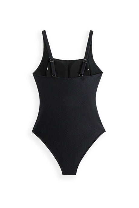 Arolora Floral One-Piece Swimsuit with Sarong