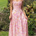 Arolora floral-shoulder-straps-corset-a-line-dress