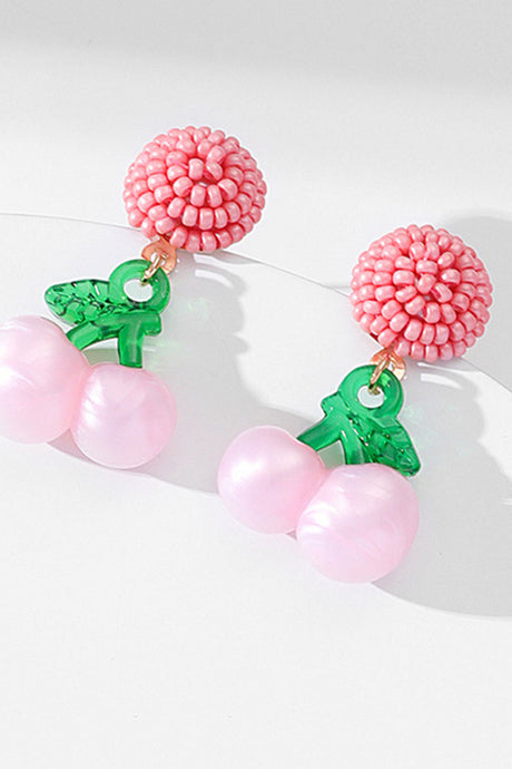 Fruits Pendant Earrings