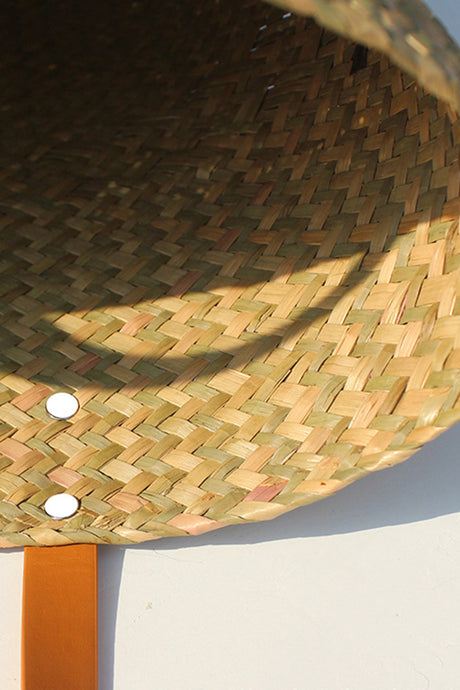 Handwoven Large Capacity Tote Straw Bag