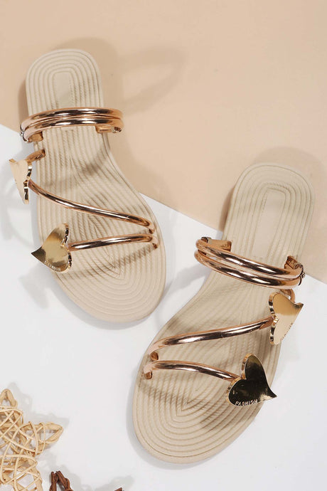 Heart Starppy Slide-On Sandals