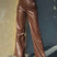 Arolora high-waist-wide-leg-leather-pants