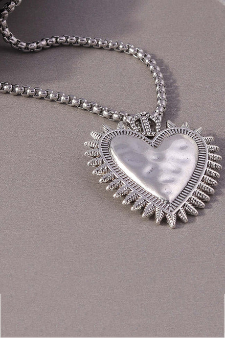 Hip Hop Heart Necklace