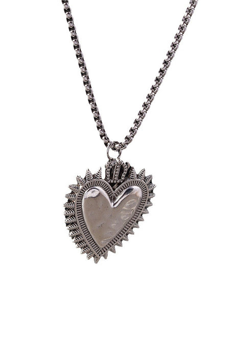 Hip Hop Heart Necklace