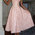 Arolora Lace Corset High Waist Swing Dress