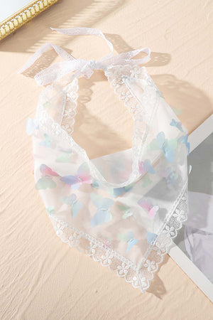 Lace Jacquard Head Scarf