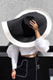 Large Brim Foldable Straw Hat