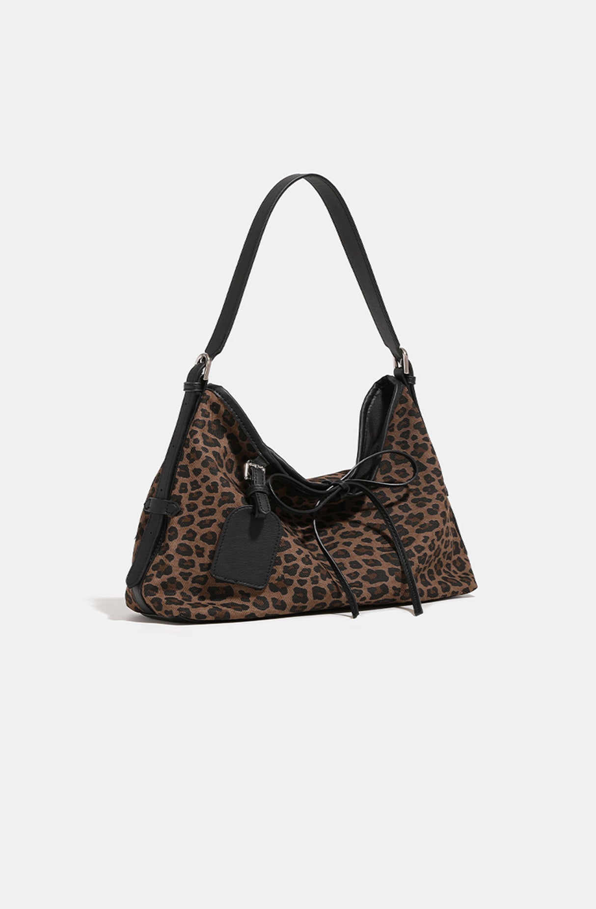 Leopard Print Boho Shoulder Bag