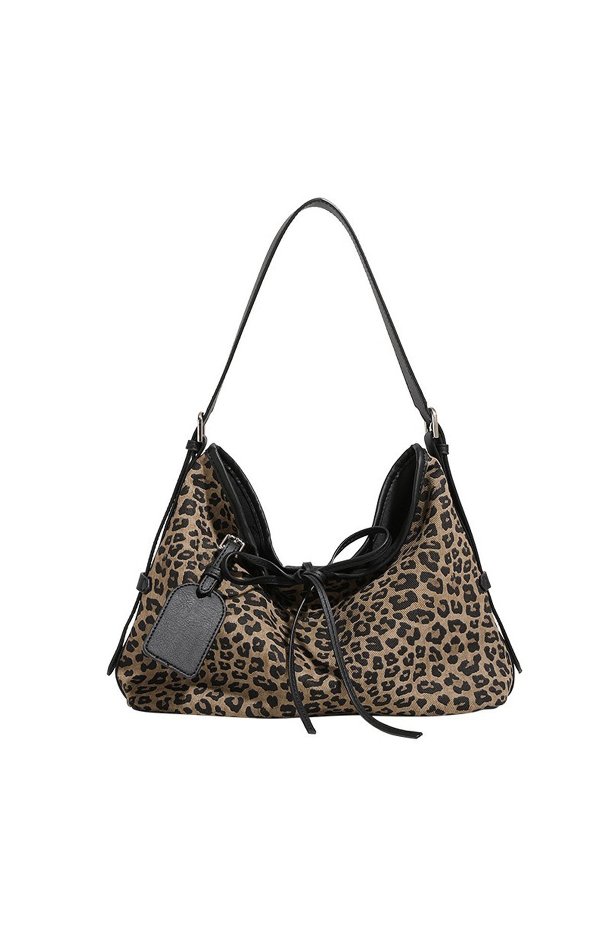 Leopard Print Boho Shoulder Bag