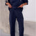 Arolora Long Sleeve Pullover Harem Pants Set