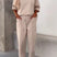 Arolora Long Sleeve Pullover Harem Pants Set