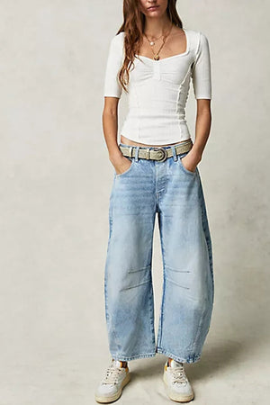 Arolora mid-rise-baggy-ballon-jeans