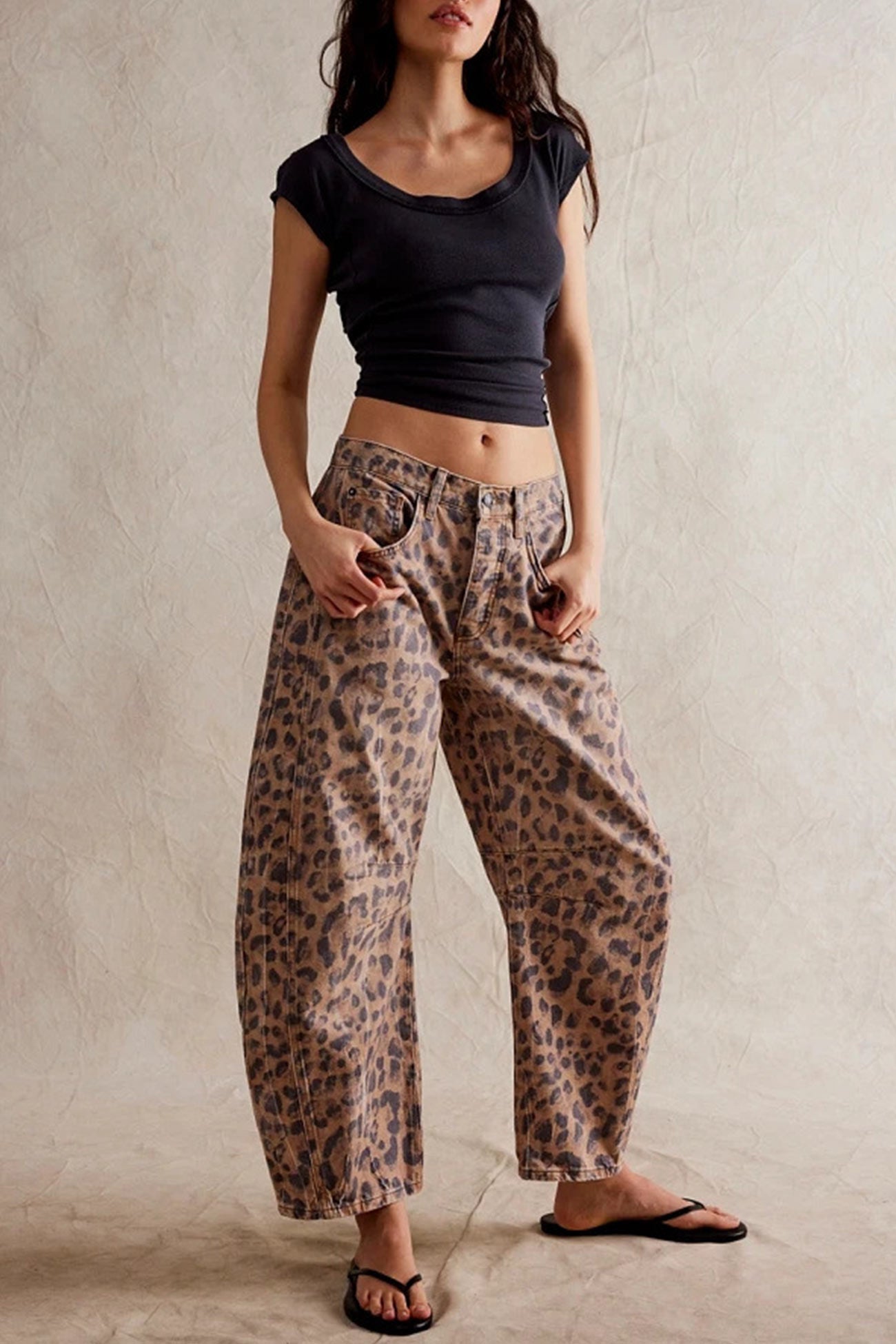 Arolora mid-rise-baggy-ballon-jeans