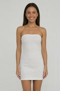 Off-Shoulder Strapless Bodycon Dress