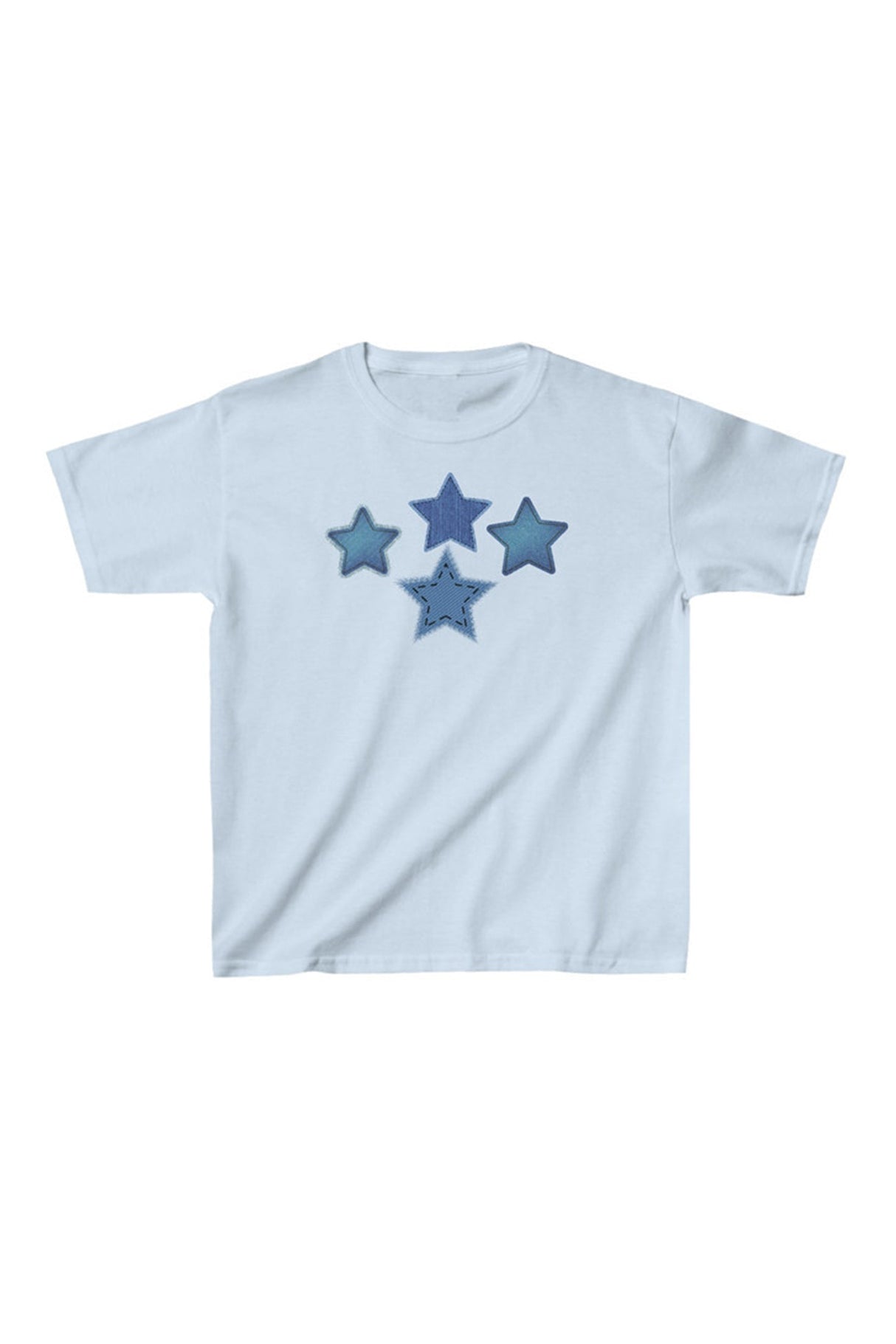 Arolora pentagram-print-cotton-t-shirt