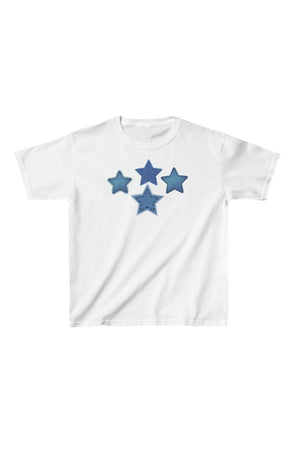 Arolora pentagram-print-cotton-t-shirt