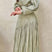 Arolora pleated-tie-waist-long-sleeve-maxi-dress