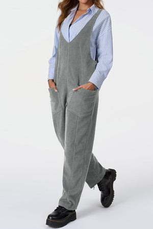 Arolora polar-fleece-front-with-pockets-overall