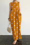 Polka Dots Large Pockets Tank Dress
